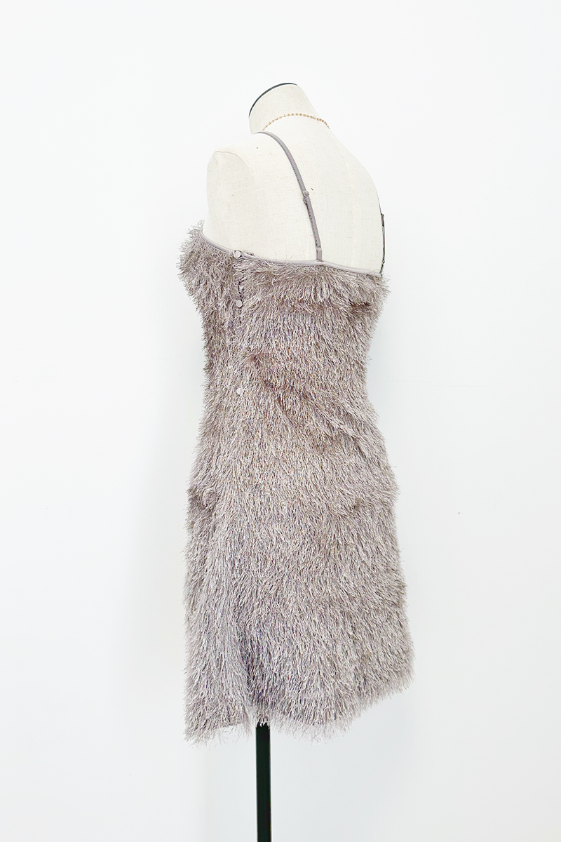 Zara feather shop dress