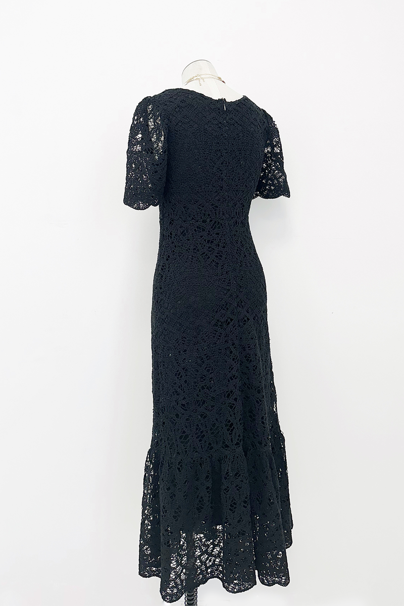 knee length dresses for ladies Fleet Knit Midi Dress The Row main image 0
