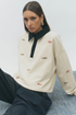 Beaded Fish Polo Sweatshirt