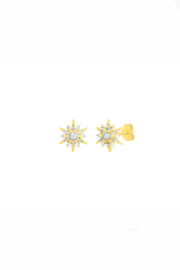 Opal Starburst Studs