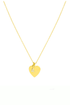 Love Token Initial Necklace