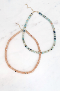 Variated Stone Necklace