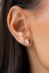 Baguette Stud Earrings