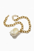 Chunky Shell Pendant Necklace