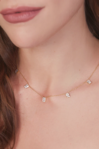 Brooke Baguette Necklace