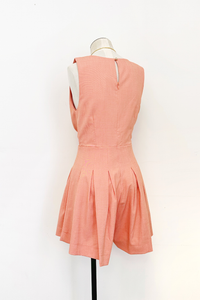 Carrie Twist Front Sleeveless Romper