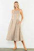 Gingham Maxi Dress