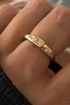 Baguette Starburst Ring