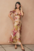 Parisian Floral Dress