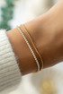 Tennis & Chain Bracelet Set