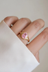 Elongated Cushion Ring