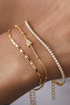 Petite Initial Chain Bracelet