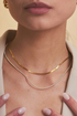 Isabella Herringbone Chain