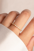 Three Pearl Ring