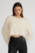 Erna Fuzzy Sweater Top