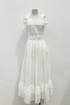 Eyelet Lace Halter Dress