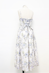 Floral Corset Midi Dress