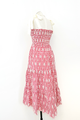 Gingham Smocked Midi Dress