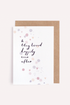 Happily Ever After Wedding Card