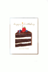 Gluten Free Cake Birthday Card