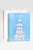 Champagne Tower Happy Couple Card