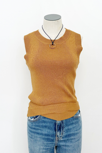 Jacqueline Twist Cropped Tank