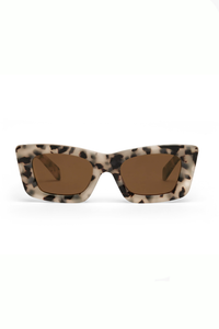 The Kaia Sunglasses - Blonde Tortoise Brown