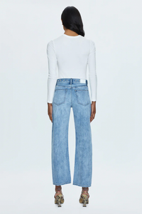 Lexi Bowed Straight Jean
