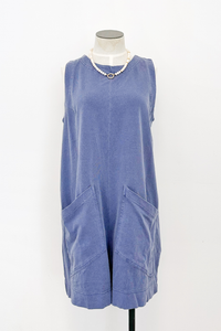 Maisey Back Button Cotton Romper