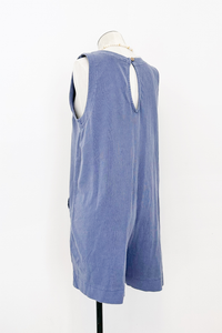 Maisey Back Button Cotton Romper