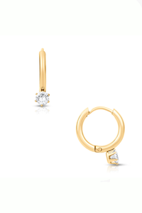 Malika Mini Hoop Earring-Water Resistant