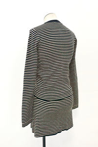 Mini Stripe Cardigan