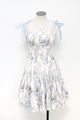 Organza Floral Mini Dress