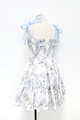 Organza Floral Mini Dress