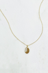 Oval CZ Cluster Pendant Necklace