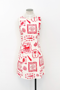 Palm Tree Shift Dress