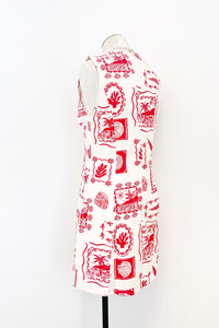 Palm Tree Shift Dress