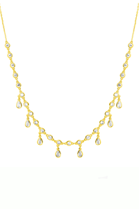 Sadie Shaker Necklace-Gold