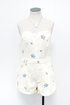 Sara Embroidered Tube Romper