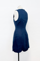 Scallop Hem Mini Dress