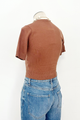 Short Sleeve Shrunken Cardi