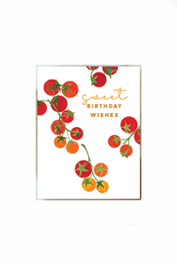 Tomato Birthday Card