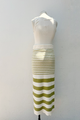Tini Knit Stripe Midi Skirt