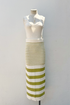Tini Knit Stripe Midi Skirt