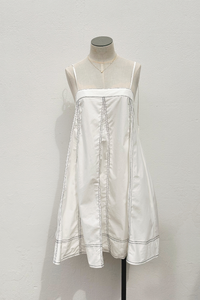 Top Stitch Swing Dress