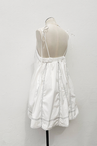 Top Stitch Swing Dress