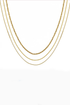 Triple Knotted Necklace