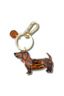 Hand Painted Bag Charm - Dachshund Dog
