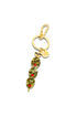 Hand Painted Bag Charm - Martini Olives