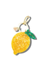 Hand Painted Bag Charm - Lemon
